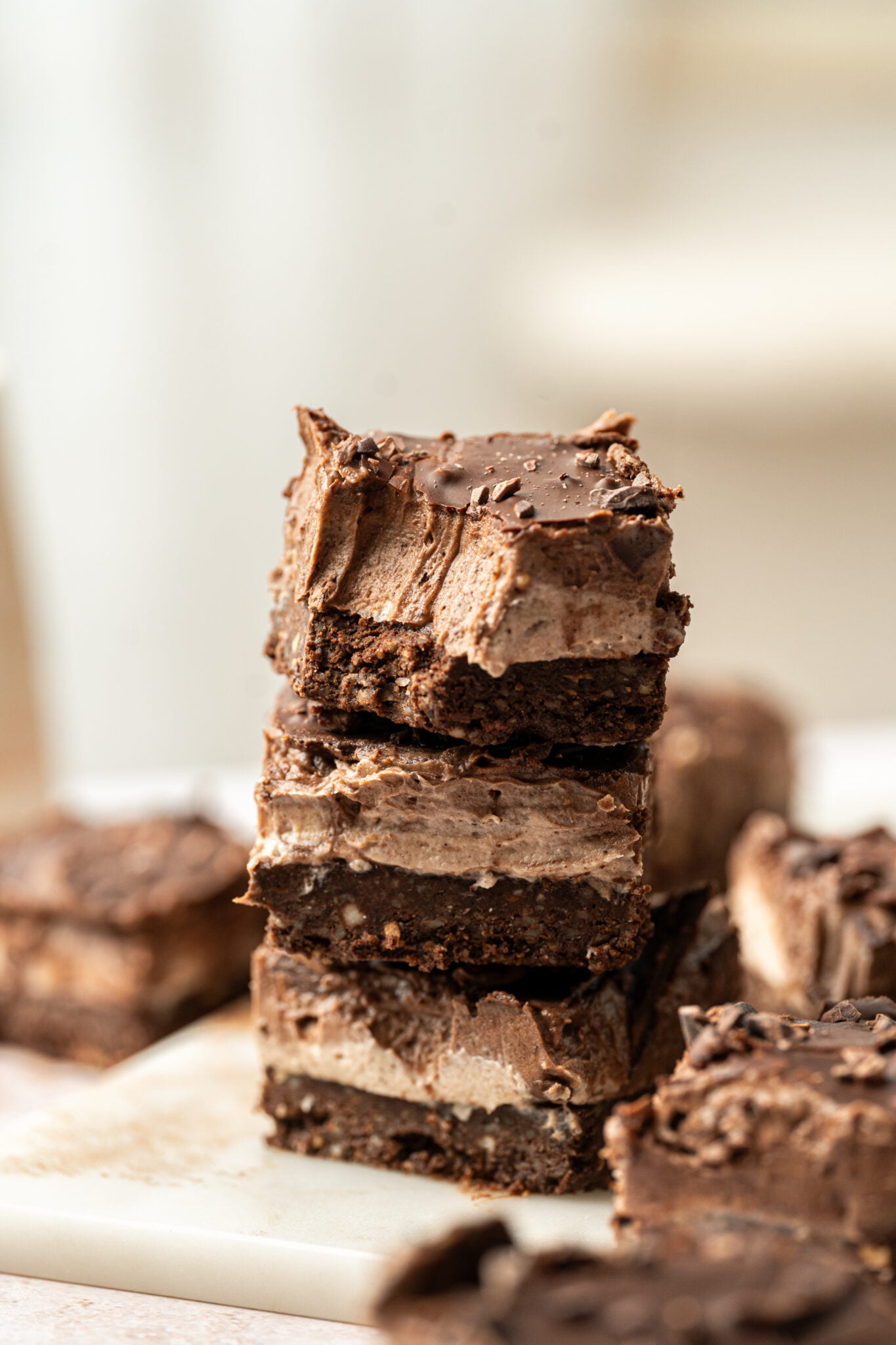 Čokoladni Cheesecake brez peke