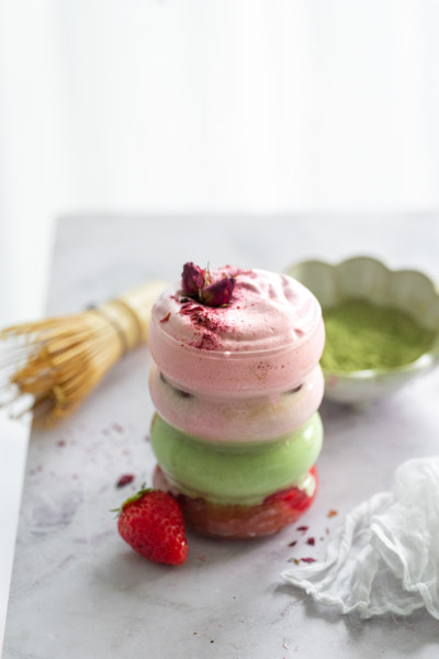 Strawberry Matcha Boost